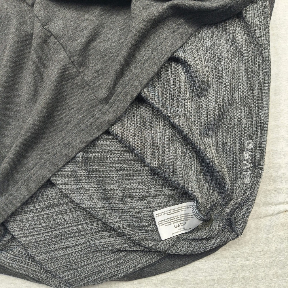 Orvis Mens Large Gray Blue Raglan Long Sleeve Crew Neck T-Shirt 1225440 Stretch - Picture 10 of 11